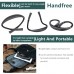 AerdrFei  Bedroom USB reading lamp hanging neck lamp hose adjustment eye protection reading lamp outdoor night running lighting hanging